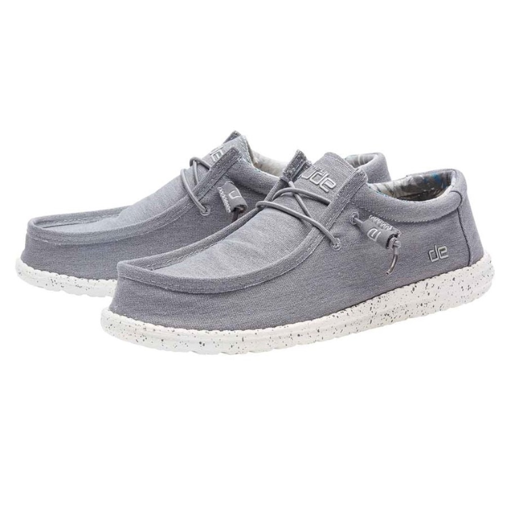 Hey Dude Wally Slip On Shoe In Iron